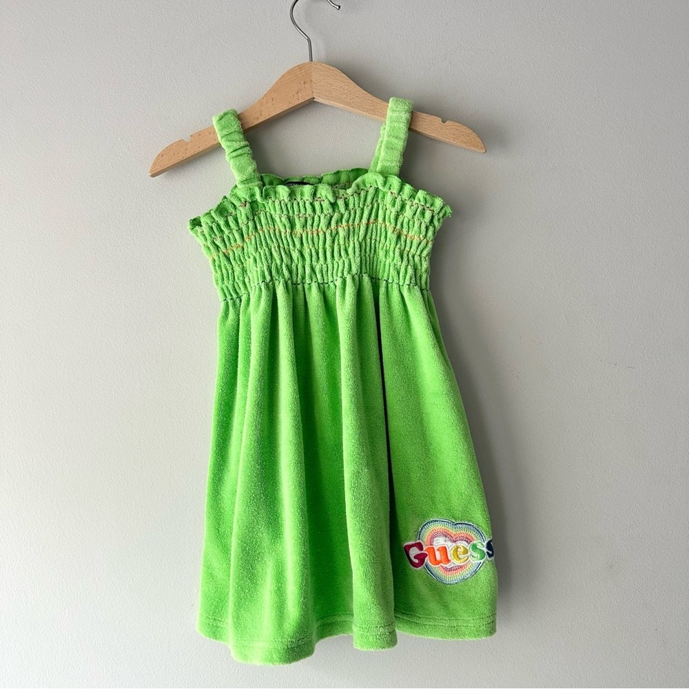 Guess Smocked Swim Cover